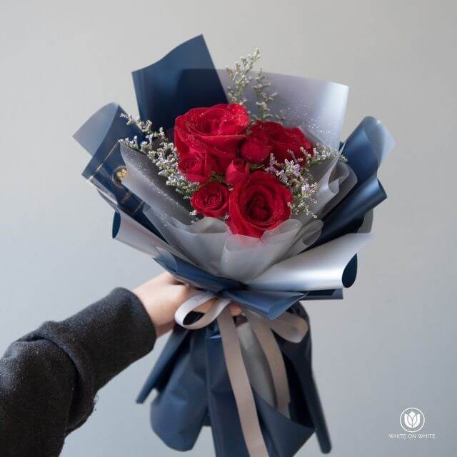 เลือกช่อดอกไม้